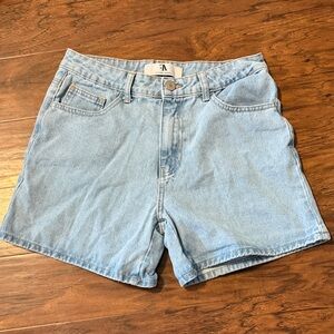 Casual Light Blue Denim Jean Shorts for Women